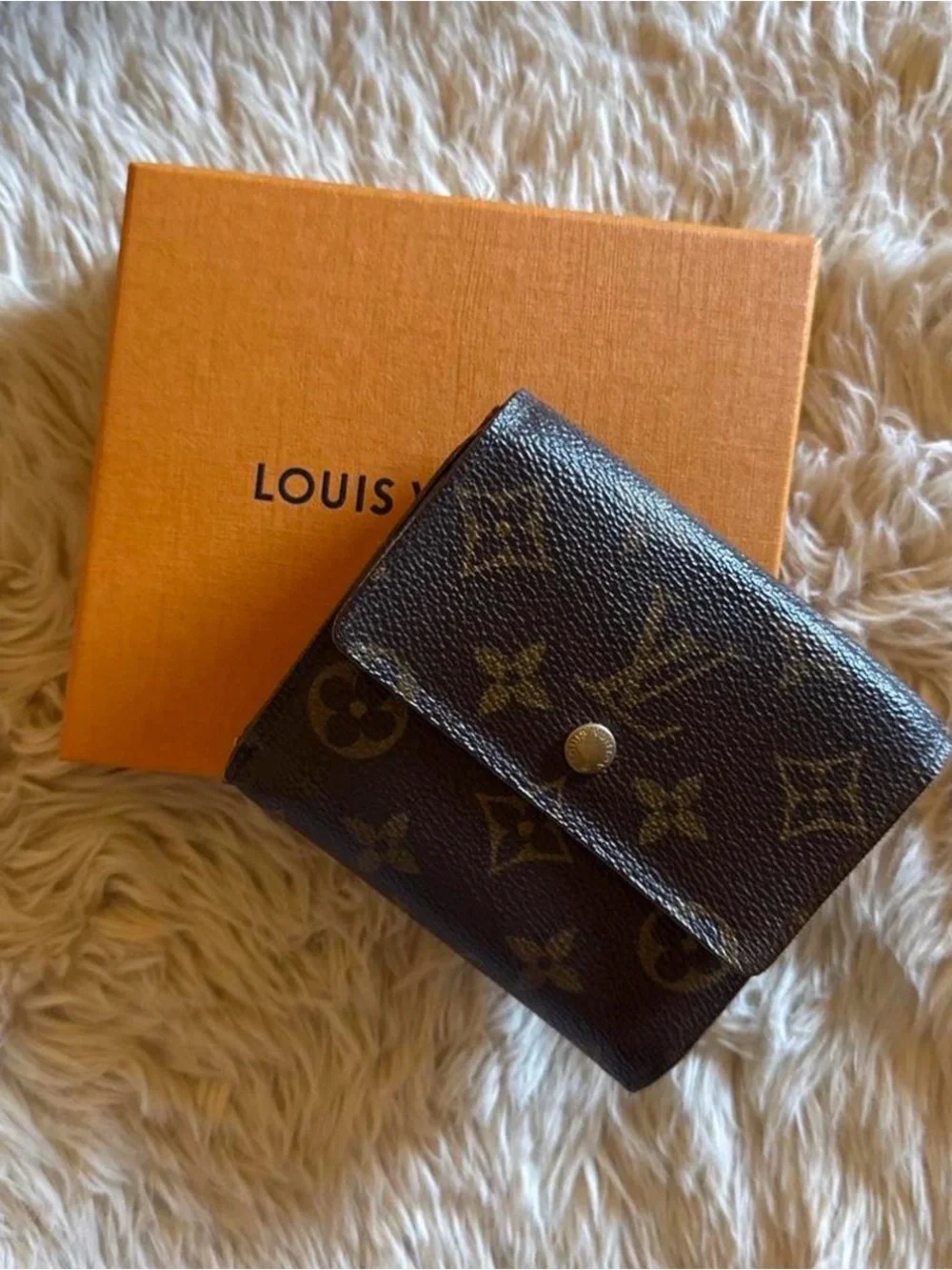 Louis Vuitton Monogram Snap Wallet - Dark Brown & Gold